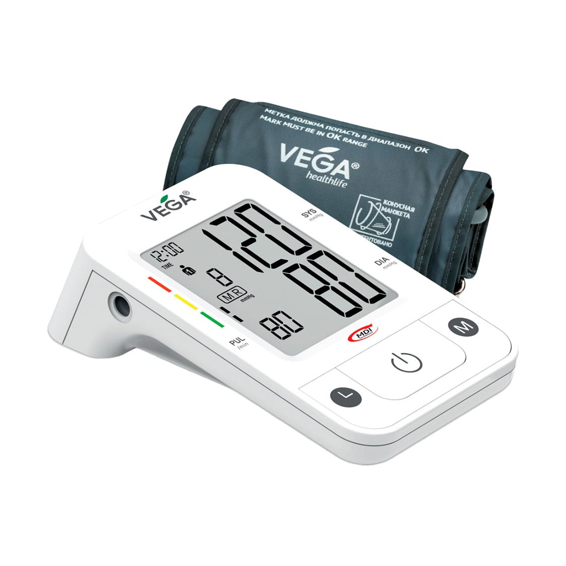 Автоматичний цифровий тонометр Vega 3H Comfort